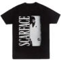 Mesa de trabajo 40-100 Playera Negra Hombre Scarface Casual Urbano