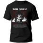 Playera Anime Negra Hombre Dragon Ball Z Casual Urbano