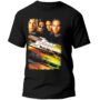 Mesa de trabajo 47-100 Playera Negra Hombre Rápidos y Furiosos Casual Urbano