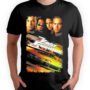 Mesa de trabajo 48-100 Playera Negra Hombre Rápidos y Furiosos Casual Urbano