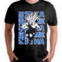 Playera Anime Negra Hombre Dragon Ball Z Casual Urbano