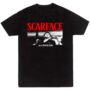 Mesa de trabajo 8-100 Playera Negra Hombre Scarface Casual Urbano