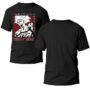 Playera Anime Negra Hombre Dragon Ball Z Casual Urbano