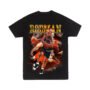 Playera Negra Hombre Dennis Rodman Casual Urbano