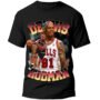 Rodman2 1 Playera Negra Hombre Dennis Rodman Casual Urbano