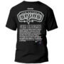 Playera Negra Hombre San Antonio Spurs Casual Urbano