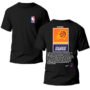 Playera Negra Hombre Phoenix Suns Casual Urbano
