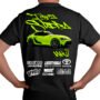 Playera Autos Negra Hombre Toyota Supra MK5 Casual Urbano
