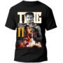 TY 1 Playera Negra Hombre Trae Young Casual Urbano