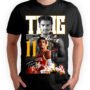 TY 2 Playera Negra Hombre Trae Young Casual Urbano