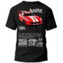 Viper Espalda Playera Autos Negra Hombre Dodge Viper Casual Urbano