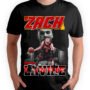 Playera Negra Hombre Zach Lavine Casual Urbano