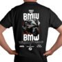 Playera Motos Negra Hombre BMW Casual Urbano