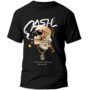 Playera Negra Hombre Cash Casual Urbano