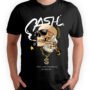 Playera Negra Hombre Cash Casual Urbano