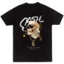 Playera Negra Hombre Cash Casual Urbano