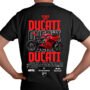 ducati modelo Playera Motos Negra Hombre Ducati Casual Urbano