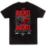 ducati playera Playera Motos Negra Hombre Ducati Casual Urbano