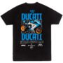 Playera Motos Negra Hombre Ducati Casual Urbano