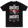 Playera Motos Negra Hombre Ducati Casual Urbano
