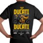 Playera Motos Negra Hombre Ducati Casual Urbano
