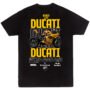 Playera Motos Negra Hombre Ducati Casual Urbano