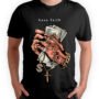 Playera Negra Hombre Have Faith Casual Urbano