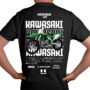 kawasaki3 modelo Playera Motos Negra Hombre Kawasaki Casual Urbano