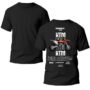 Playera Motos Negra Hombre KTM Casual Urbano