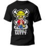 Playera Anime Negra Hombre One Piece Casual Urbano