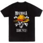 Playera Anime Negra Hombre One Piece Casual Urbano
