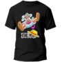 Playera Anime Negra Hombre One Piece Casual Urbano