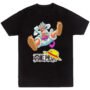 Playera Anime Negra Hombre One Piece Casual Urbano