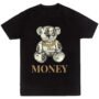 Playera Negra Hombre Money Casual Urbano