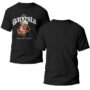 Playera Negra Hombre The Gangsta Casual Urbano