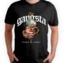 Playera Negra Hombre The Gangsta Casual Urbano