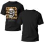 Playera Negra Hombre Greed Casual Urbano