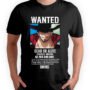 Playera Anime Negra Hombre One Piece Casual Urbano