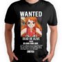 Playera Anime Negra Hombre One Piece Casual Urbano