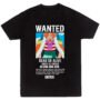 Playera Anime Negra Hombre One Piece Casual Urbano