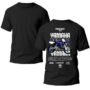 yamaha doble Playera Motos Negra Hombre Yamaha Casual Urbano