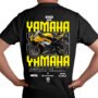 Playera Motos Negra Hombre Yamaha Casual Urbano