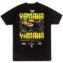 Playera Motos Negra Hombre Yamaha Casual Urbano