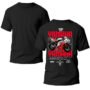 Playera Motos Negra Hombre Yamaha Casual Urbano